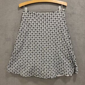 Autograph New York Lined Skirt Women's Size 8 Velvet Floral Boho Cottagecore
